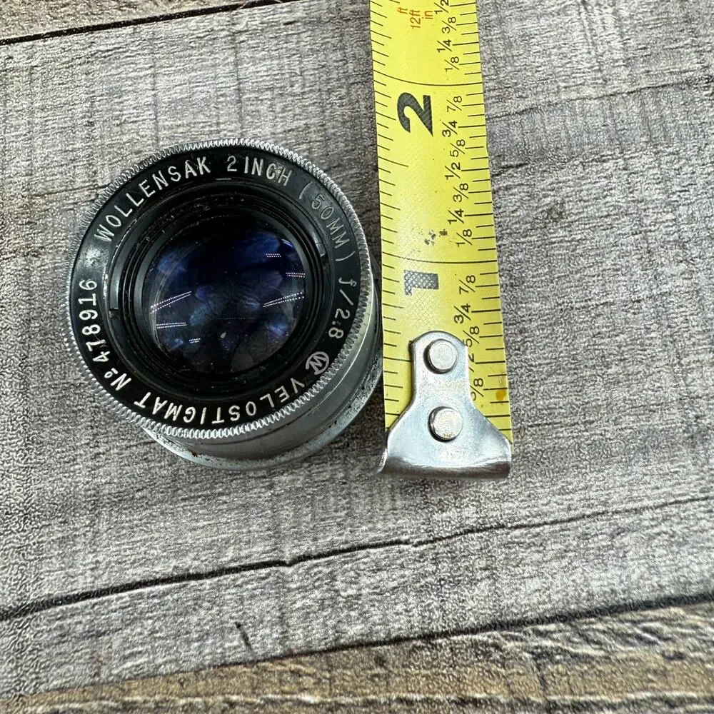Wollensak 2 Inch Lens 50mm 2.8 Velostigmat